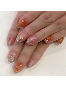 グラマラス アンジェアイ 荻窪店(glamourous ange eye)/大人上品ネイル