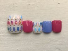ルリアンネイル(le lien nail)/Foot定額アートコースB