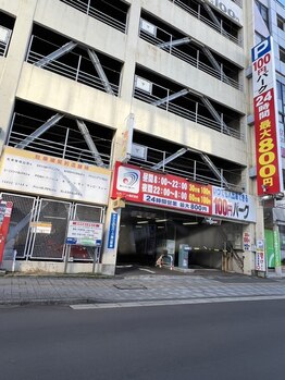 ラッシュ 福山駅前店(RLASH)/サロン斜め前提携駐車場