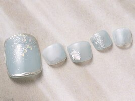 【Kotone.n】涼しげフットネイル