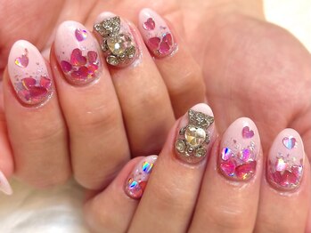 チャーピーネイル(CHIRPY NAIL)/定額B*ハート