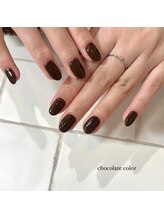 カミナネイル(KAMINA.nail)/チョコレートカラー