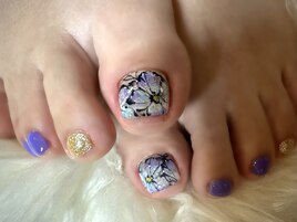 フラワー ニュアンス シンプル