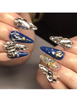 ルルドレッサー バイ シャット(LULU Dresser by chatte)の写真/思わず見惚れる指先へ☆アートにこだわりのある方でも大満足！毎月変わるデザイン豊富な定額コースも♪