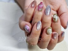 アンドネイル ビューティー(AND nail,beauty)/秋ネイル/ニュアンス/藤沢