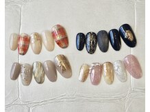 12・1月キャンペーンネイル8000円　カラー・配置変更OK