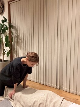 ほぐしスポット ミヤオカ(ほぐしspot miyaoka)の写真/【首肩のコリに】デスクワークや家事でお疲れな身体を深部までケア◎ヘッド対応可なので頭痛にも！