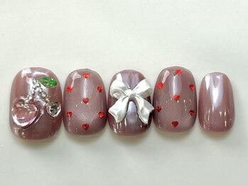 ピンクマグリボン¥9000