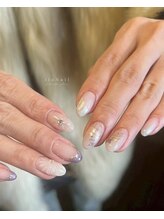 リアネイル(liaNail)/ラプンツェル風ネイル