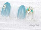 涼しげ＊シェルNail