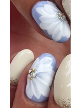 ネイルサロン ティアラリュクス 市川北口店(Tiara Luxe)/フラワーネイル