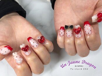 アン ジョーヌドラゴ/【自爪ネイル】ドットネイル