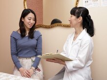 トータルボディケア 河村/カウンセリング風景