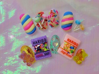 ジュエル ラ メール(Jewel la mer)/スイーツ☆派手ネイル