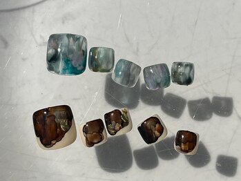 ファンクションネイルズ 表参道 原宿(FUNCTION NAILS)/インクネイル/シースルーネイル