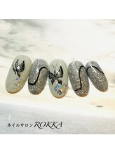 ロッカ(ROKKA)/蝶々ネイル
