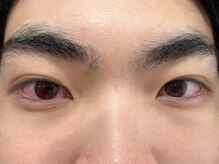 ノウル(Knowle)/メンズ/まつ毛パーマ(before)