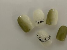 アイネイルズ 梅田店(I nails)/縦グラデーションぷっくりネイル