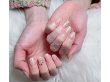 ユニコーンネイル 原宿表参道(unicorn nail)/4本お持ち込みデザイン
