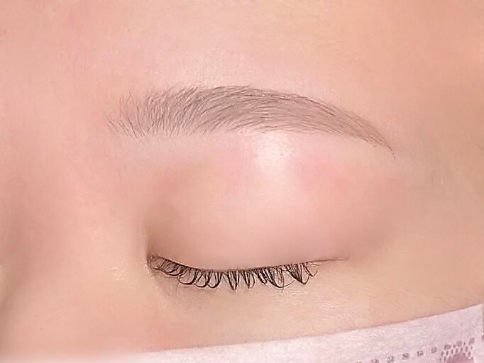 【再来】定期的な施術で効果UP♪美眉/アイブロウWAX/仕上げなし　\4400 