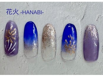 はあとねいる 板橋仲宿店/8月限定★花火