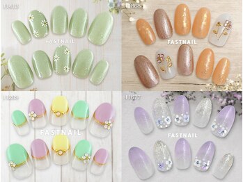ファストネイル 自由が丘駅前店(FAST NAIL)/定額 ¥6840 ◆ アートコース