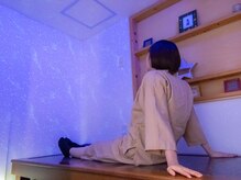 はいむるぶしの雰囲気(個室のお部屋が2つあります。1部屋につきお1人様のご利用です)