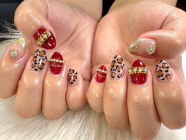 持ち込みデザイン（レオパード）