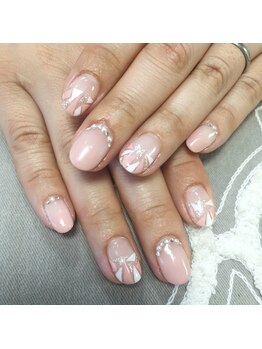 サロンドティアラ(salon de tiara)/ステンドグラスネイル☆