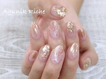 アグニークリッシェ(Agunik Riche)/【ミラーネイル】