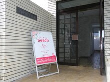 ピーチ(Peach)の雰囲気（この看板が目印です♪）