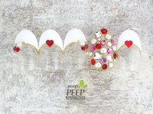 ピッピ 桜新町店(peep PEEP)/2021年バレンタインネイル-10