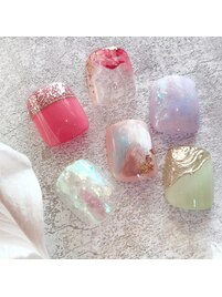 春フットデザイン