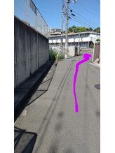 ノゾミ(Nozomi)/一番近い駐車場までの道(3)