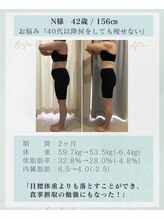 ビューティーストーリー 本店(BeautyStory)/2ヶ月-6.4kg！