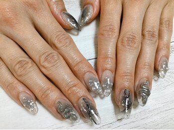 ネイルサロン アリストン/お客様ネイル☆スカルプ