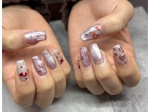 ケーエヌ(KN)/ハートきらきらネイル