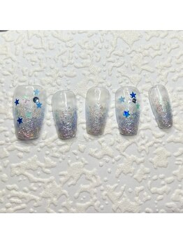 グッドバイブス ネイルアート(Good Vibes Nail Art)/SUMMER グラデーション¥5400