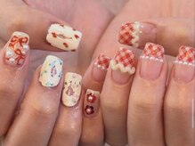 アイネイルズ 天神今泉店(I-nails)/【hinako】チェックフレンチ
