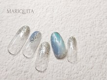 ネイルサロン マリキータ(MARIQUITA)/夏ネイル/湘南/海/さざ波