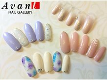 ネイルギャラリーアヴァン(NAIL GALLERY Avant)/★定額シンプルアートサンプル
