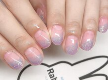 ネイルサロン ラビットフット(Rabbit foot)/ラメグラ5000円