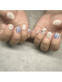 落書きネイル