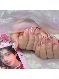 推し名前入りネイル＊¥7500～
