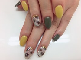 べっ甲ネイル♪