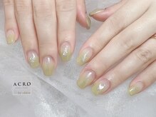 アクロネイル アンド アイ(ACRO NAIL&EYE)/グラデーションシェルデザイン