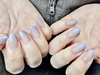 グランスネイル(glance nail)/グラデーション／ベビーブーマー