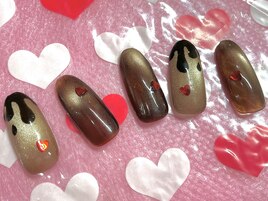 【トレンド】バレンタインネイル