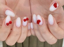 ラッキーネイル(lucky nail)/自爪ホワイトネイル