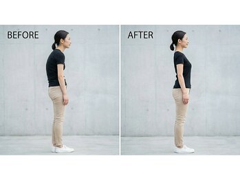 リファインネス 烏丸/【姿勢改善】猫背・巻肩改善
